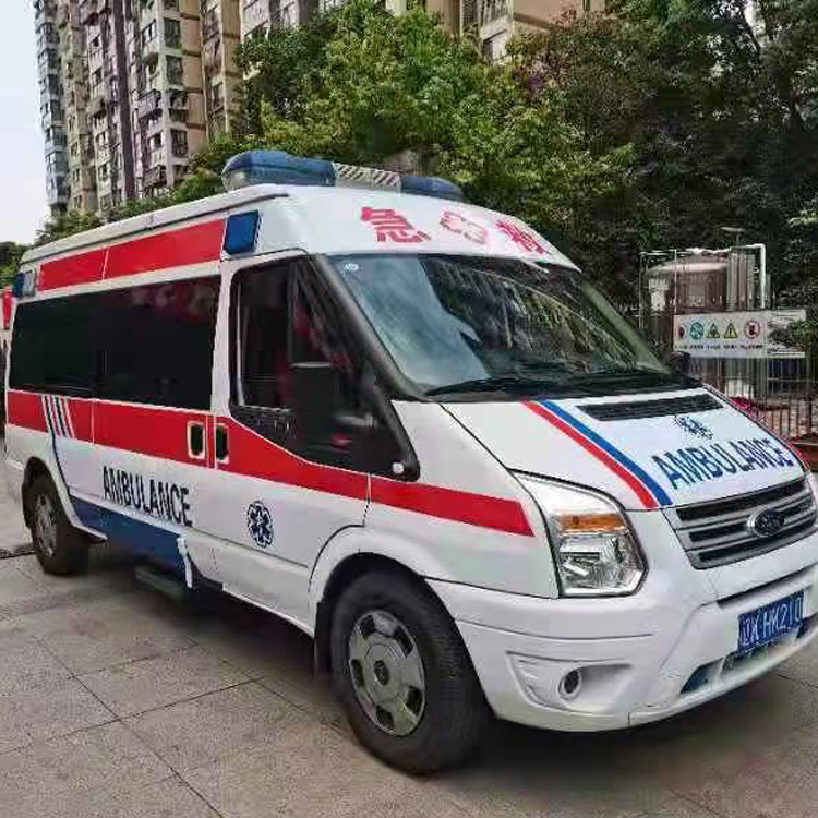 阳谷长途救护车护送病人返乡